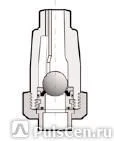 Фото Клапан обратный пластиковый FIP шариковый d20-d63 PN16