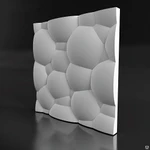 фото 3D панель "Balls" 500х500 мм