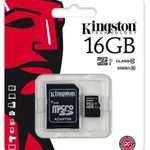 фото Карта памяти Kingston MicroSDHC Class 10 UHS-I 45MB/s 16GB (SDC10G2/16GB)