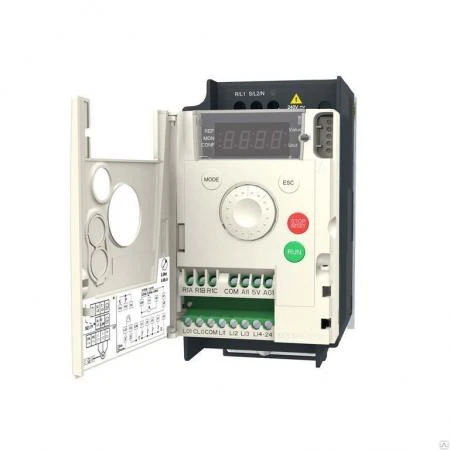 Фото Преобразователь частоты ATV 1ф 0.37 кВт 220В IP21 Schneider Electric