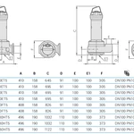 Фото №5 Погружной фекальный насос Zenit DGG 550/4/100 G0FT5 NC Q TS 2SIC 10 400 IN-6