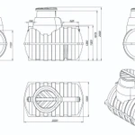 Фото №2 Емкость подземная U 2000 с выходом
