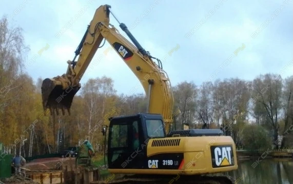 Фото Аренда гусеничного экскаватора Caterpillar 319C, Москва