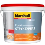 фото MARSHALL EXPORT СТРУКТУРНАЯ КРАСКА В/Д ДЛЯ СТЕН И ПОТОЛКОВ МАТОВАЯ Маршал