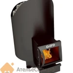 Фото №3 Печь для бани Grill D Aurora 160 long black (чёрная, с выносной топкой)