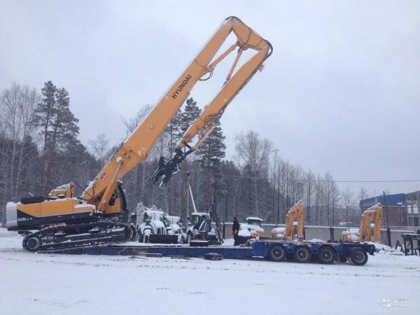 Фото Аренда экскаватора Hyundai R290LC-7a с гидроножницами