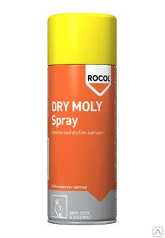 Фото Высокоэффективный аэрозоль DRY MOLY Spray с дисульфидом молибдена