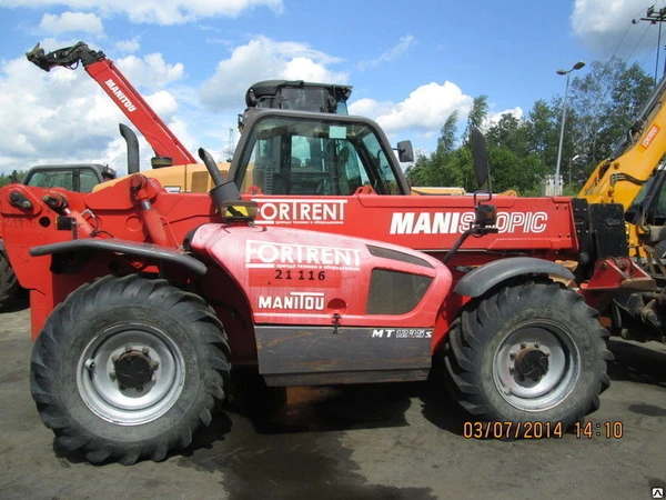 Фото Аренда телескопического погрузчика Manitou МT1235