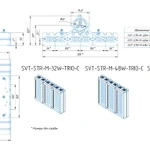 Фото №3 Промышленный светильник Модуль SVT-STR-M-32Вт-TRIO-C (с защитой от 380) 135 Лм/Вт 12960 Лм