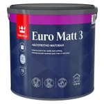 фото Краска моющаяся матовая EURO MATT 3 глубокоматовая База А TIKKURILA 9 л