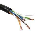 фото Кабель  UTP 4x2x24 AWG Cat5e CU PE OUTDOOR 305м (м) ЭРА Б0044431