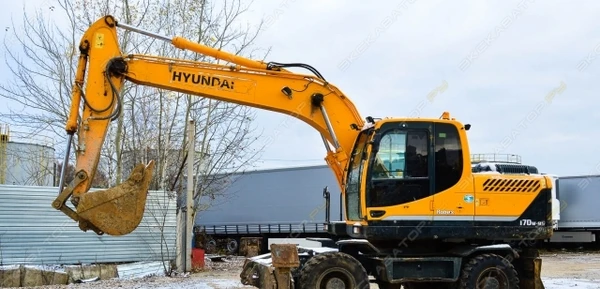 Фото Аренда колесного экскаватора Hyundai R170W-9S, Нижний Новгород