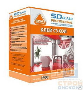 Фото Клей обойный &quot;SD-Glass&quot; Стекловолокно с индикатором 250г (25-30м2) 1/22 (з)