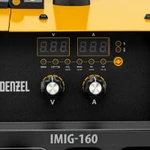 Фото №12 Полуавтомат сварочный 94314 Denzel IMIG-160 Synergy, 20-160 А, ПВ 60%, катушка 5 кг