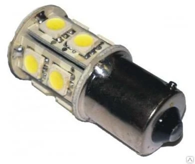 Фото Светодиодная лампа P21W 13 smd