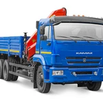 фото Краноманипуляторная установка Palfinger PK-15500A на шасси КАМАЗ 65117