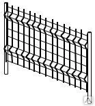 Фото Панель забора ГОРОД д.2.9/3.9 оц. проволока, 200х50мм, 2,5 м, h - 1.53 м