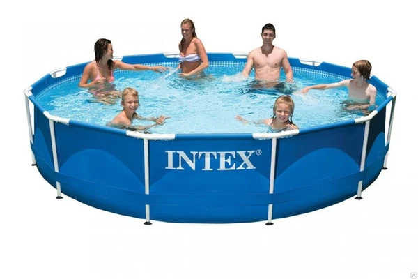 Фото Каркасный бассейн Intex Metal Frame Pool 305х76 см 28200