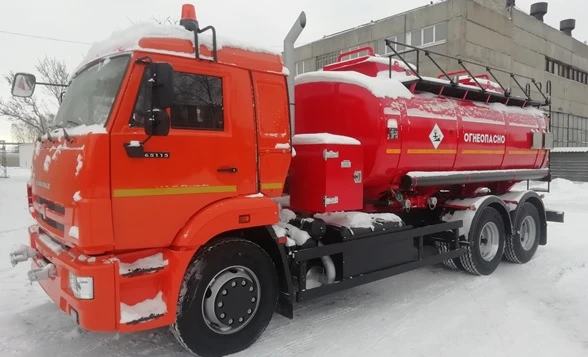 Фото АвтоТопливоЗаправщик на шасси КамАЗ- 65115 (V= 13 куб/м)