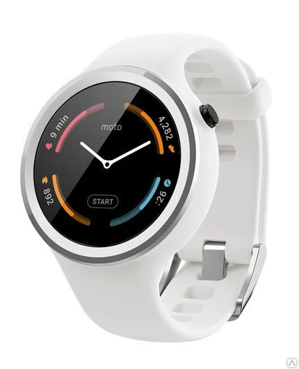 Фото Умные часы Motorola Moto 360 Sport v2 42mm White