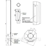 фото Опоры освещения ОГК(п)-9