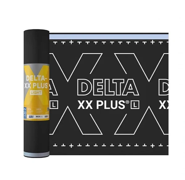 Фото Мембрана диффузионная Delta-XX Plus Light 120 г/м2, 1.5х50м (75м2)