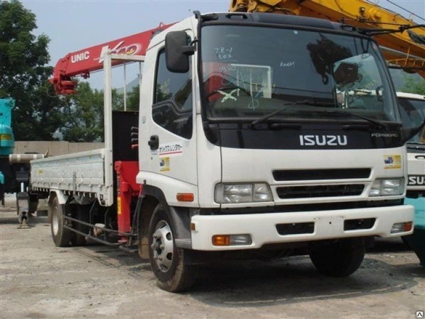 Фото Аренда манипулятора ISUZU 6т