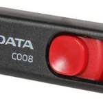 фото Флеш-накопитель/ ADATA 16GB C008 (Black/Red)