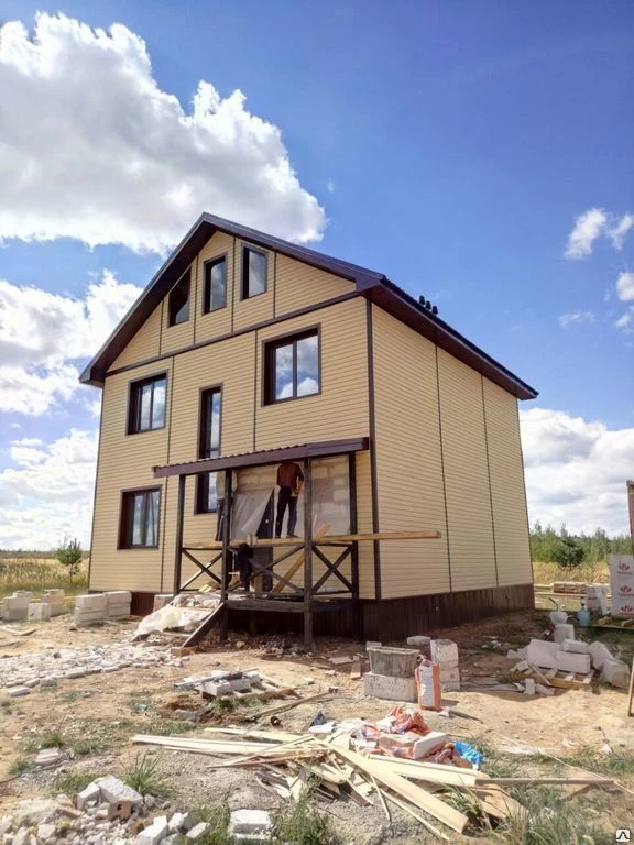 Фото Сайдинг виниловый Гранд Лайн.