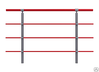 Фото Сварные перила П-4