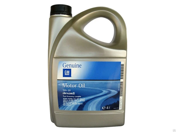 Фото Масло моторное Opel Genuine Gm Motor Oil, 5W-30, синтетическое, 4L