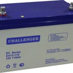 фото Аккумулятор тяговый Challenger EV12-110 (12V / 100Ah)