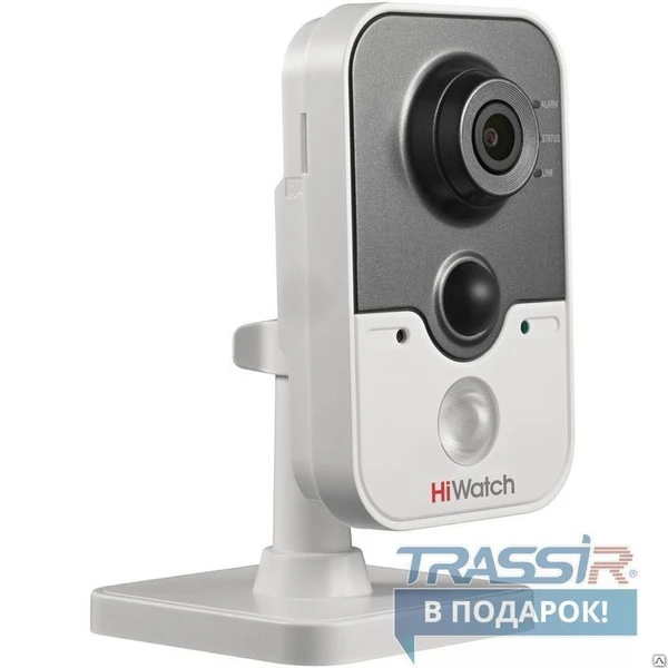 Фото HiWatch DS-N241W – 1Мп IP-камера с ИК-подсветкой и PIR