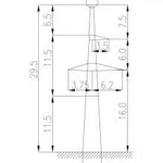 фото Промежуточная опора ЛЭП 220 Кв- 2П220-1Т-11.5