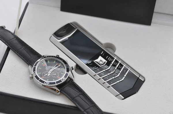 Фото Vertu Signature S Design Black DLC Ceramic телефон