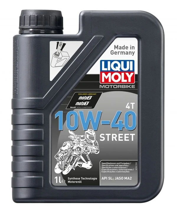 Фото Масло LIQUI MOLY Motorbike 4T 10W-40 Street 1л. 7609