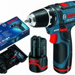 фото Дрель аккумуляторная BOSCH GSR 10,8-2-LI Professional 1.5 Ач КАРТОН