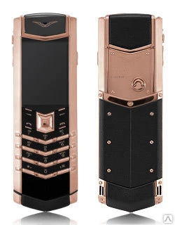 Фото Vertu Signature S Design Stainless Steel Gold телефон