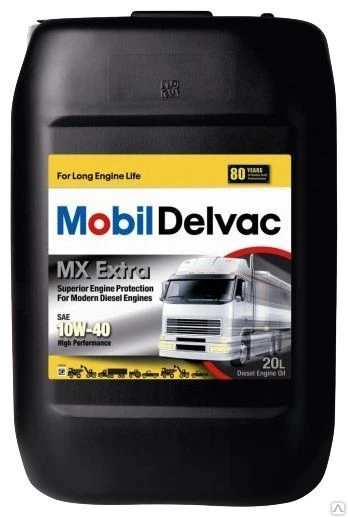 Фото Моторное масло MOBIL DELVAC MX EXTRA 10W-40