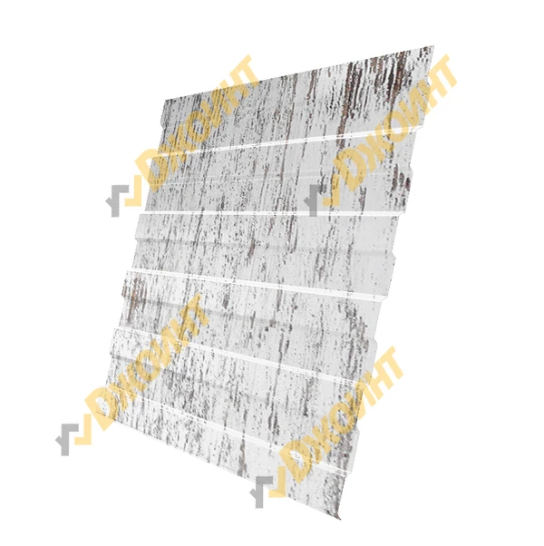 Фото Профнастил С-8 0,5 Printech двухсторонний Stone Birch (Каменная береза)