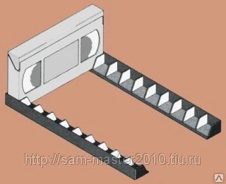 Фото Стойка-накопитель для видеокассет