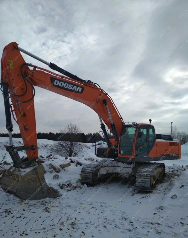 Фото Аренда гусеничного экскаватора Doosan DX340LCA, Москва