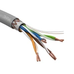 Фото №2 Кабель витая пара SF/UTP 4х2х24 AWG Cat5e CU PVC (уп.305м) ЭРА Б0044691