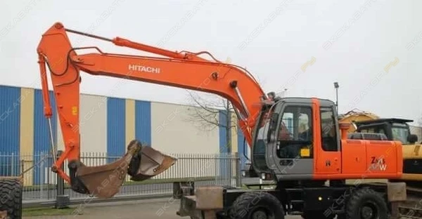 Фото Аренда колесного экскаватора Hitachi ZAXIS 180W, Москва