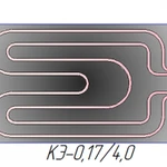 фото КЭ-0.17/4.0 Т конфорка электрическая на ТЭНах