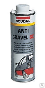 Фото Антигравийное покрытие ANTI GRAVEL (черный, серый, белый) под пистолет (1k