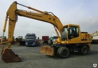 Фото Аренда экскаватора Hyundai R-200W-7 (ковш 1,3 м3)