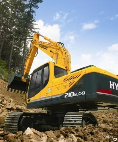 Фото Экскаватор гусеничный HYUNDAI R210NLC-9