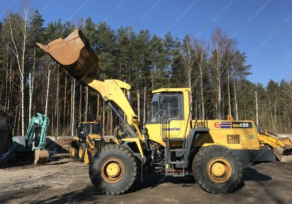 Фото Аренда фронтального погрузчика (колесного) Komatsu WA250-3, Краснодар