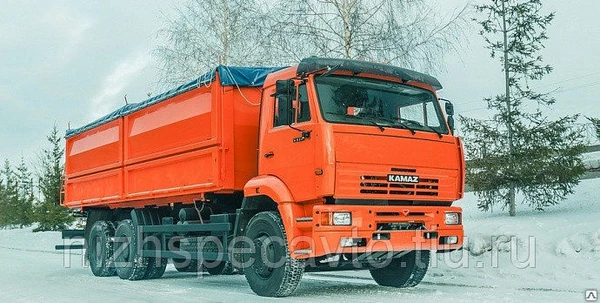 Фото Самосвальный автопоезд 6520-72-60 и прицеп 8560-13-04 на шасси камаз-6520